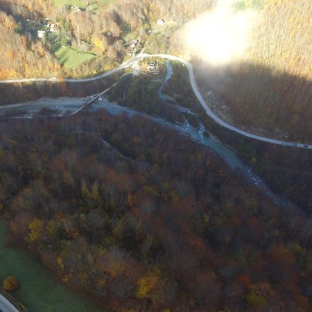 Apartmani Sastavci Tjentiste Kültér fotó