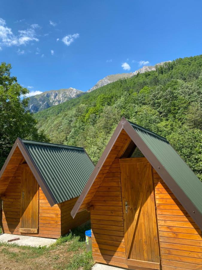 Apartmani Sastavci Tjentiste Kültér fotó