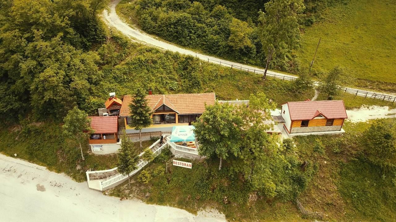 Apartmani Sastavci Tjentiste Kültér fotó