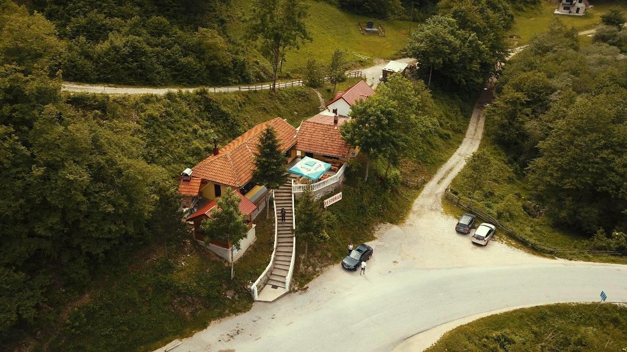 Apartmani Sastavci Tjentiste Kültér fotó
